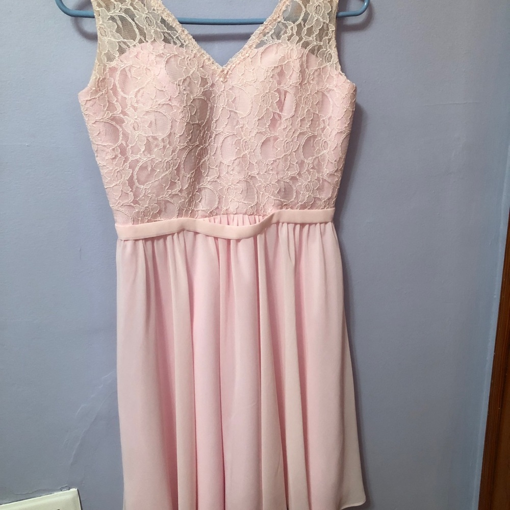 JJs House Bridesmaid Dress in Candy Pink size 6